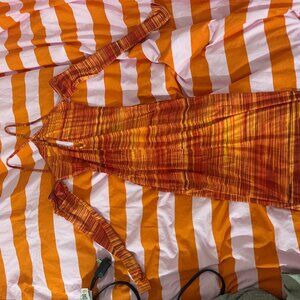 Missyempire Orange Bodycon Dress Size US2
